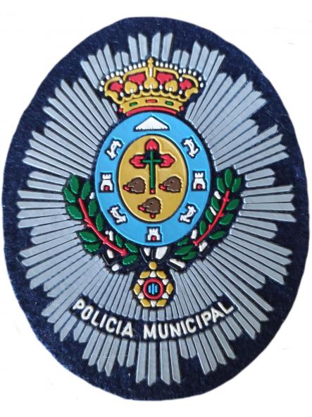 Policía Municipal Santa Cruz de Tenerife Islas Canarias parche insignia emblema police patch ecusson