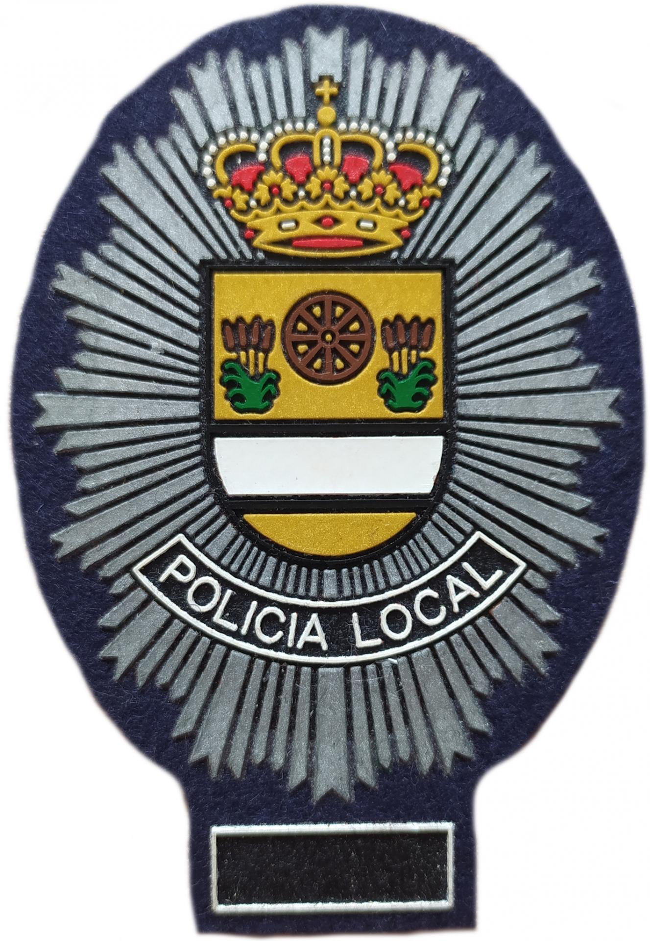 Policía Local Yuncos Castilla la Mancha parche insignia emblema distintivo police patch ecusson