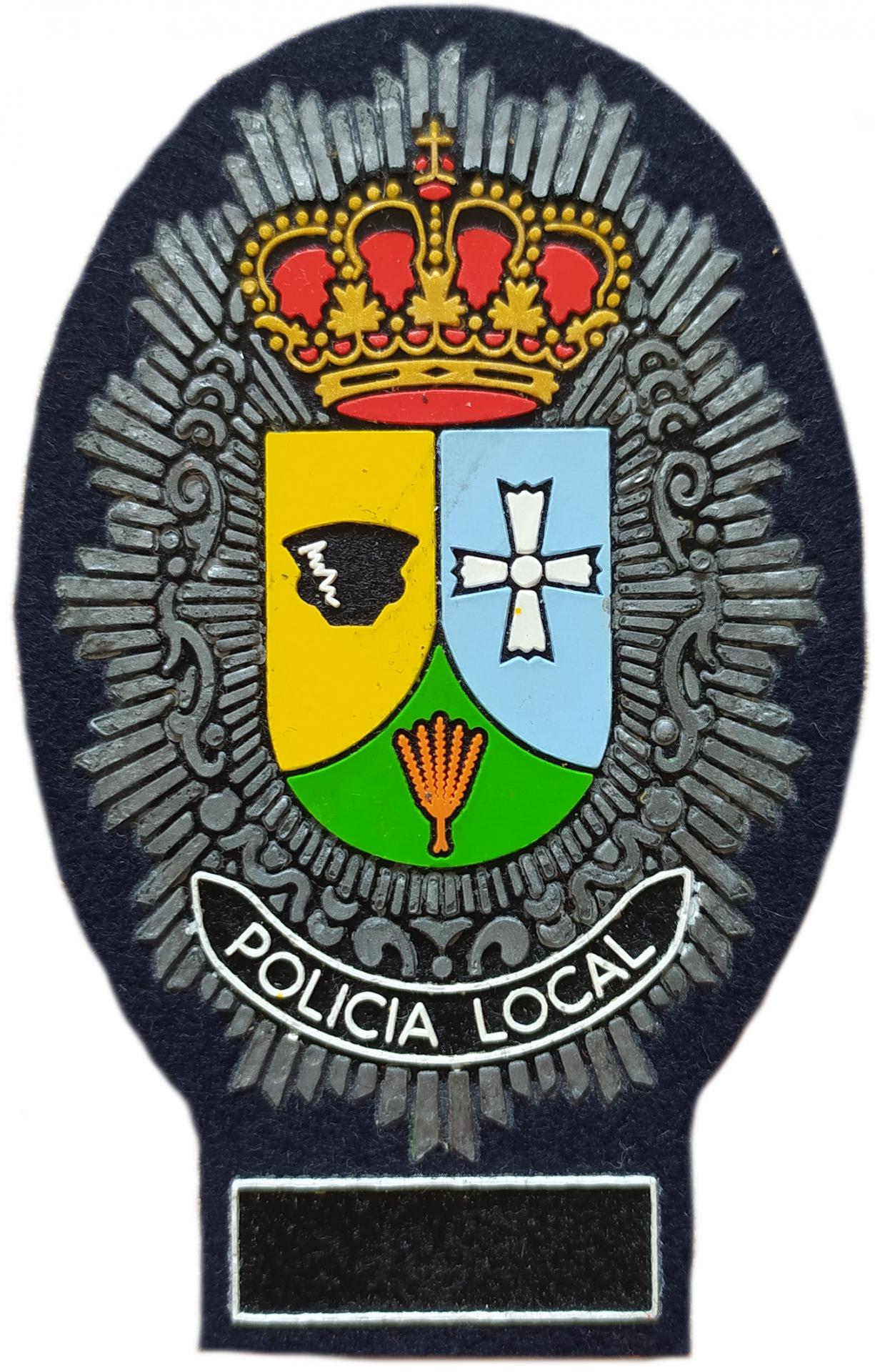 Policía Local Pantoja Castilla la Mancha parche insignia emblema distintivo police patch ecusson
