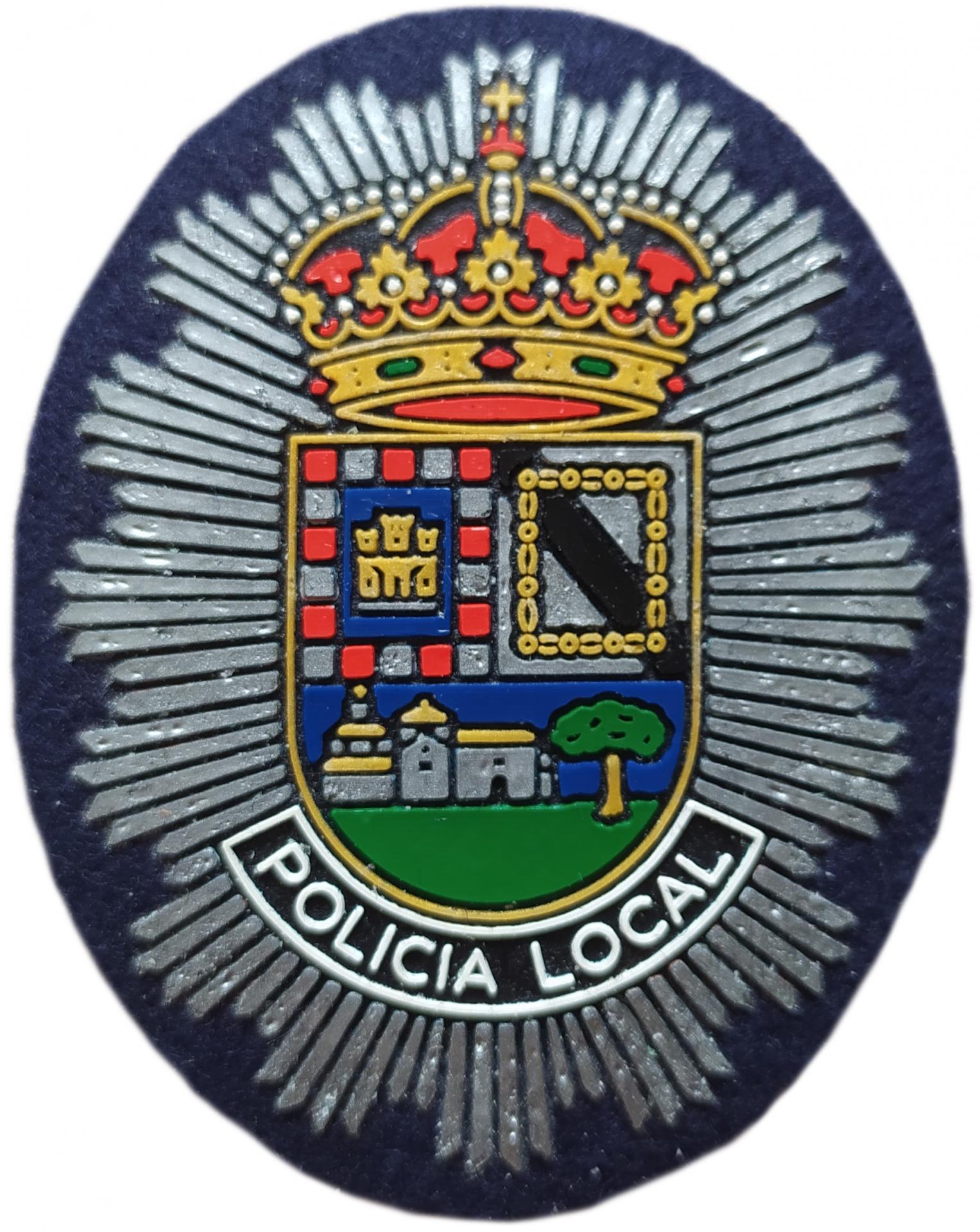 Policía Local Candeleda Castilla León parche insignia emblema distintivo police patch ecusson