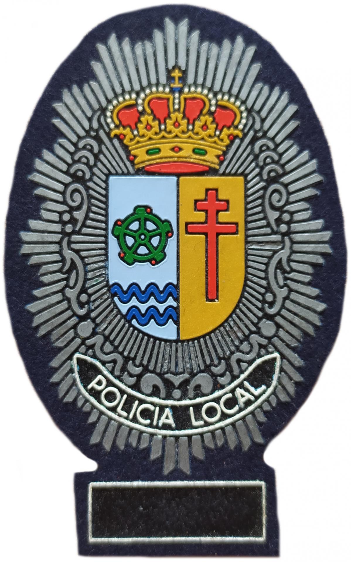 Policía Local Numancia de la Sagra Castilla la Mancha parche insignia emblema distintivo police patch ecusson