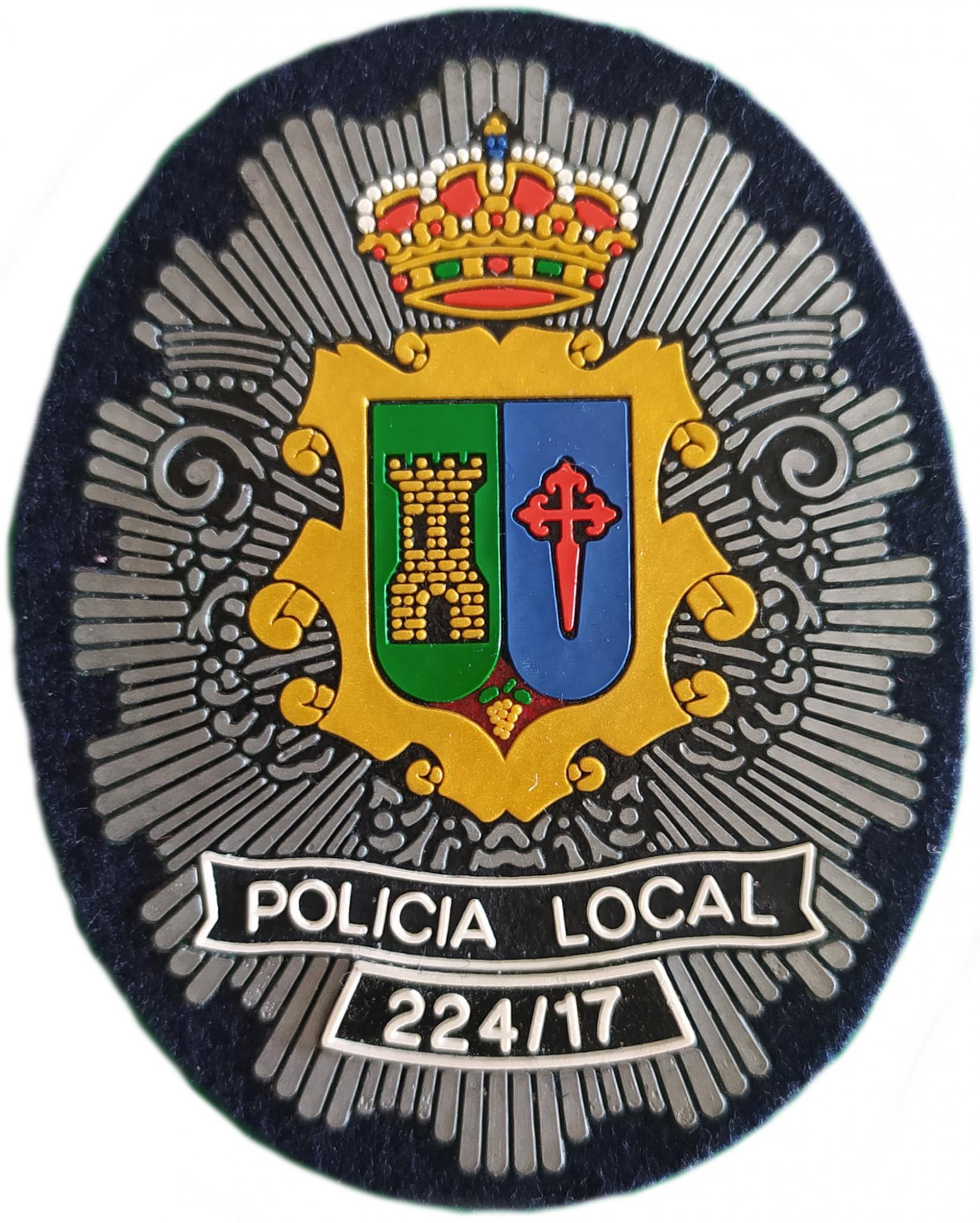 Policía Local Socuéllamos Castilla la Mancha parche insignia emblema patch ecusson