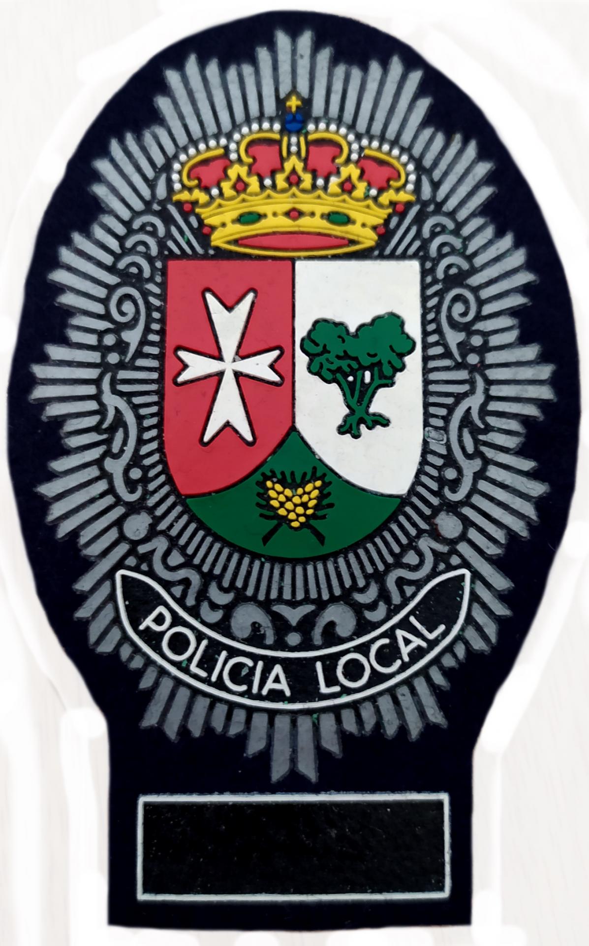 Policía Local Carranque Castilla la Mancha parche insignia emblema distintivo police patch ecusson