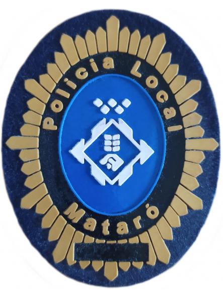 Policía Local de Mataró parche insignia emblema patch ecusson Police Dept