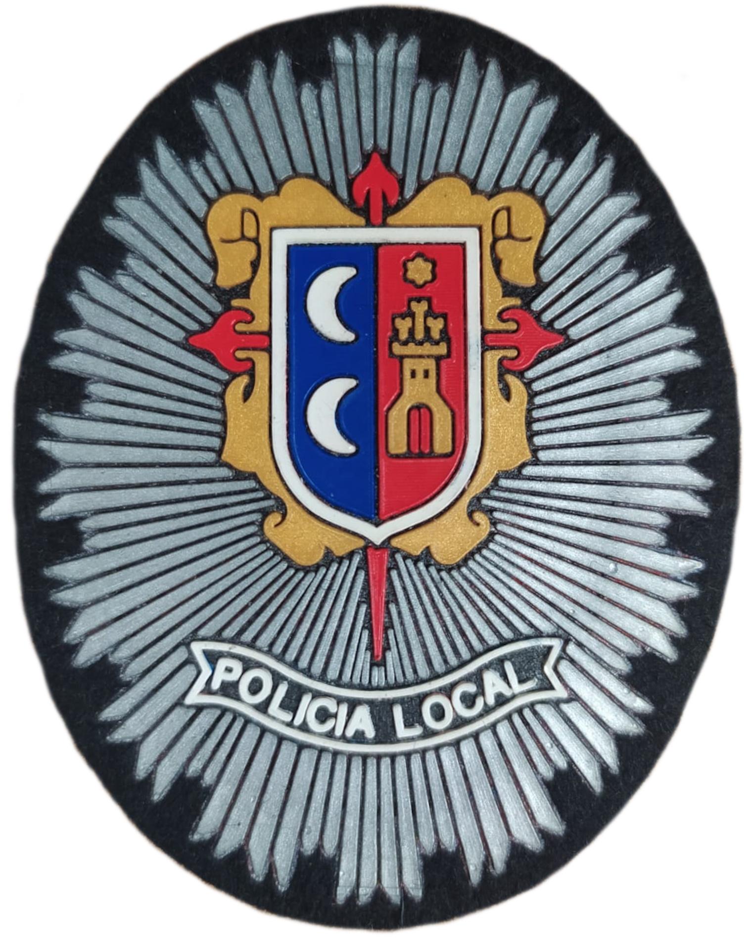 Policía Local Campo de Criptana parche insignia emblema patch ecusson police dept