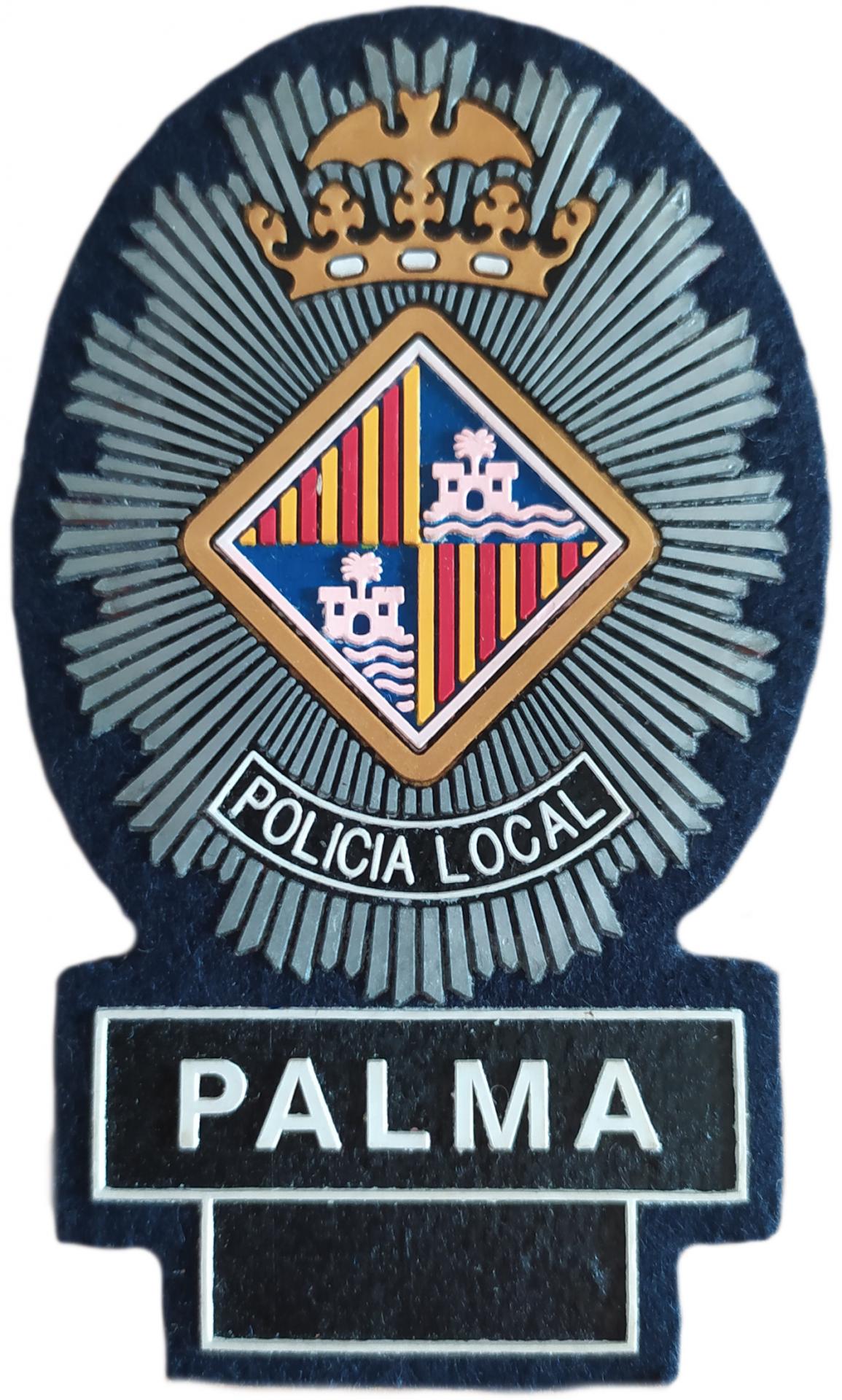 Policía Local Palma de Mallorca Islas Baleares parche insignia emblema distintivo Police patch ecusson