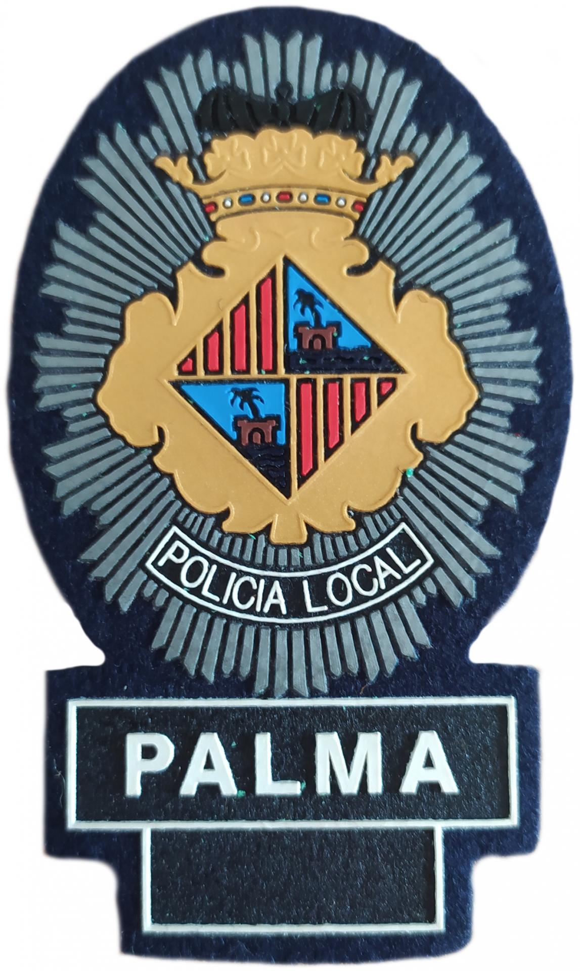 Policía Local Palma de Mallorca Islas Baleares parche insignia emblema distintivo Police patch ecusson