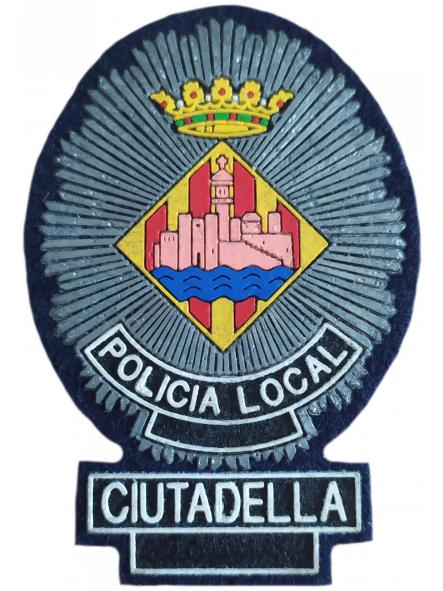 Policía Local Ciutadella parche insignia emblema patch ecusson Police Dept