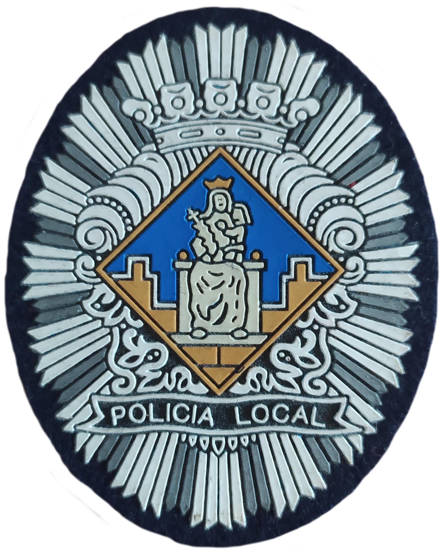 Policía Local Benavente Castilla León parche insignia emblema distintivo police patch ecusson