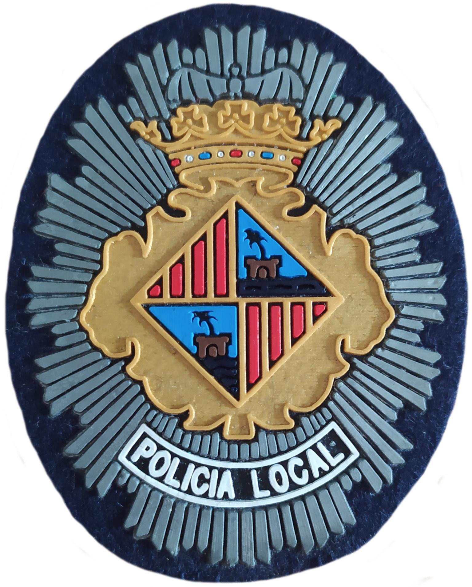 Policía Local Palma de Mallorca Islas Baleares parche insignia emblema distintivo Police patch ecusson