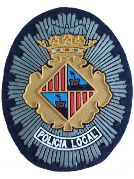 Policía Local Palma de Mallorca Islas Baleares parche insignia emblema distintivo Police patch ecusson