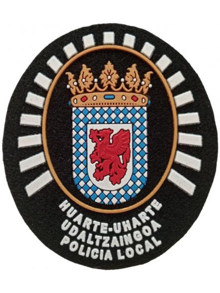 Policía Local Udaltzaingoa Huarte País Vasco Euskadi parche insignia emblema ecusson Police patch