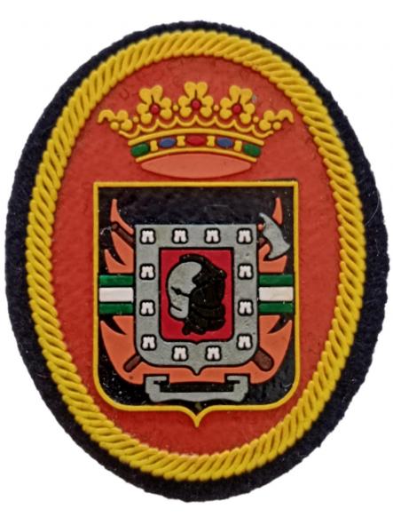 Bomberos Ayuntamiento de Úbeda Servicio contra incendios y salvamento parche insignia emblema distintivo ecusson patch Fire Dept