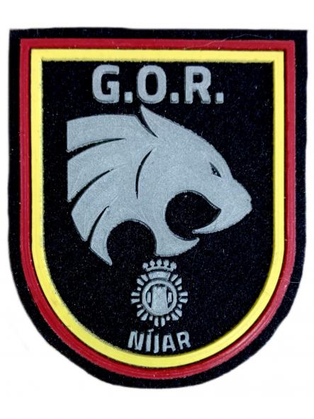 Policía Local GOR Níjar Almería Andalucía parche insignia emblema distintivo police patch ecusson