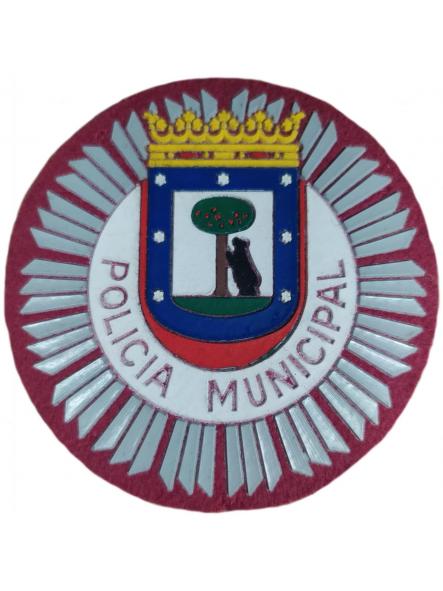 Policía Municipal Madrid modelo antiguo parche insignia emblema distintivo patch ecusson [0]