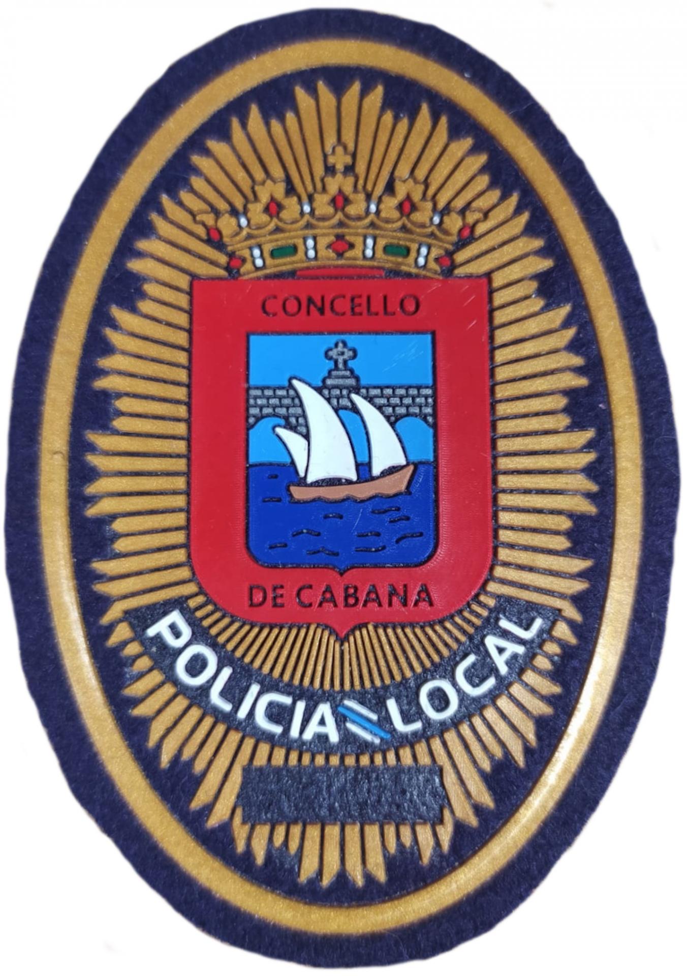 Policía Local Cabana de Bergantiños Galicia parche insignia emblema patch ecusson Police Dept
