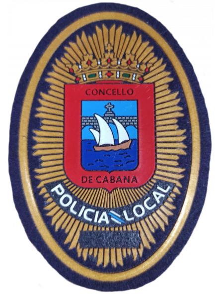Policía Local Cabana de Bergantiños Galicia parche insignia emblema patch ecusson Police Dept [0]
