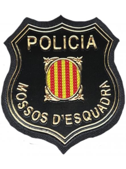 Policía de Cataluña Mossos d´esquadra parche insignia emblema distintivo de pecho ecusson patch [0]