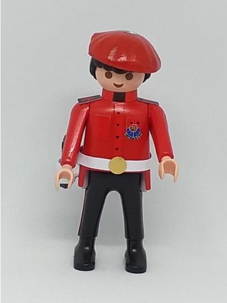 Playmobil personalizado Ertzaintza Policía País Vasco Euskadi con uniforme de gala hombre [0]