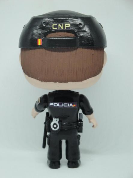 Funcops Policía nacional CNP con uniforme de seguridad ciudadana hombre [1]