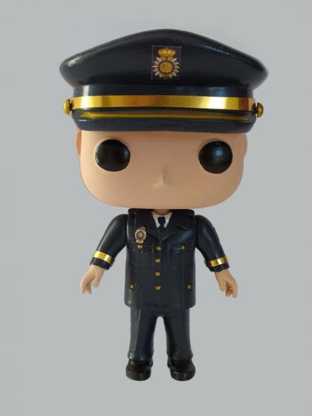 Funko pop Policía nacional CNP con uniforme de gala hombre funcops