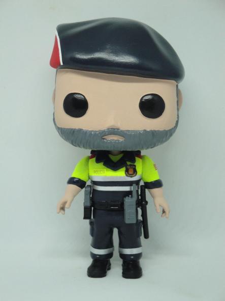 Funko pop Mossos Esquadra policía de Cataluña uniforme patrulla de trafico transit hombre funcops [0]