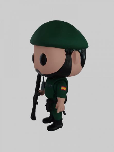 Funcops Guardia Civil con uniforme del Grupo de Acción Rápida GAR UAR hombre  [3]
