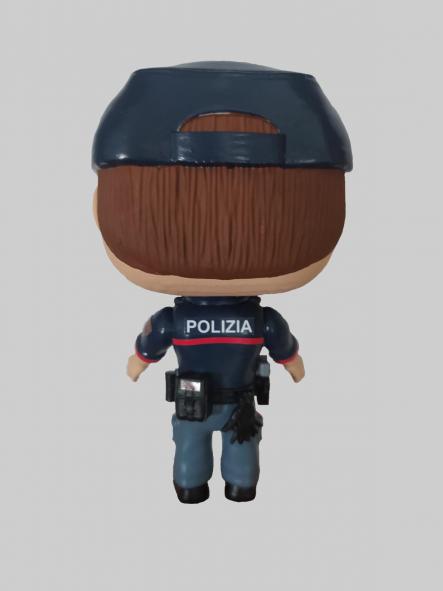 Funcops con uniforme de la Polizia di Stato de Italia hombre  [1]