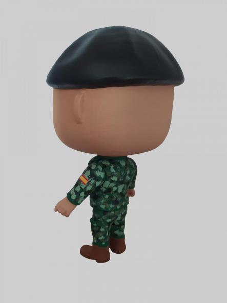 Funcops con uniforme de camuflaje del Ejército de Tierra Brigada Aragón hombre [2]