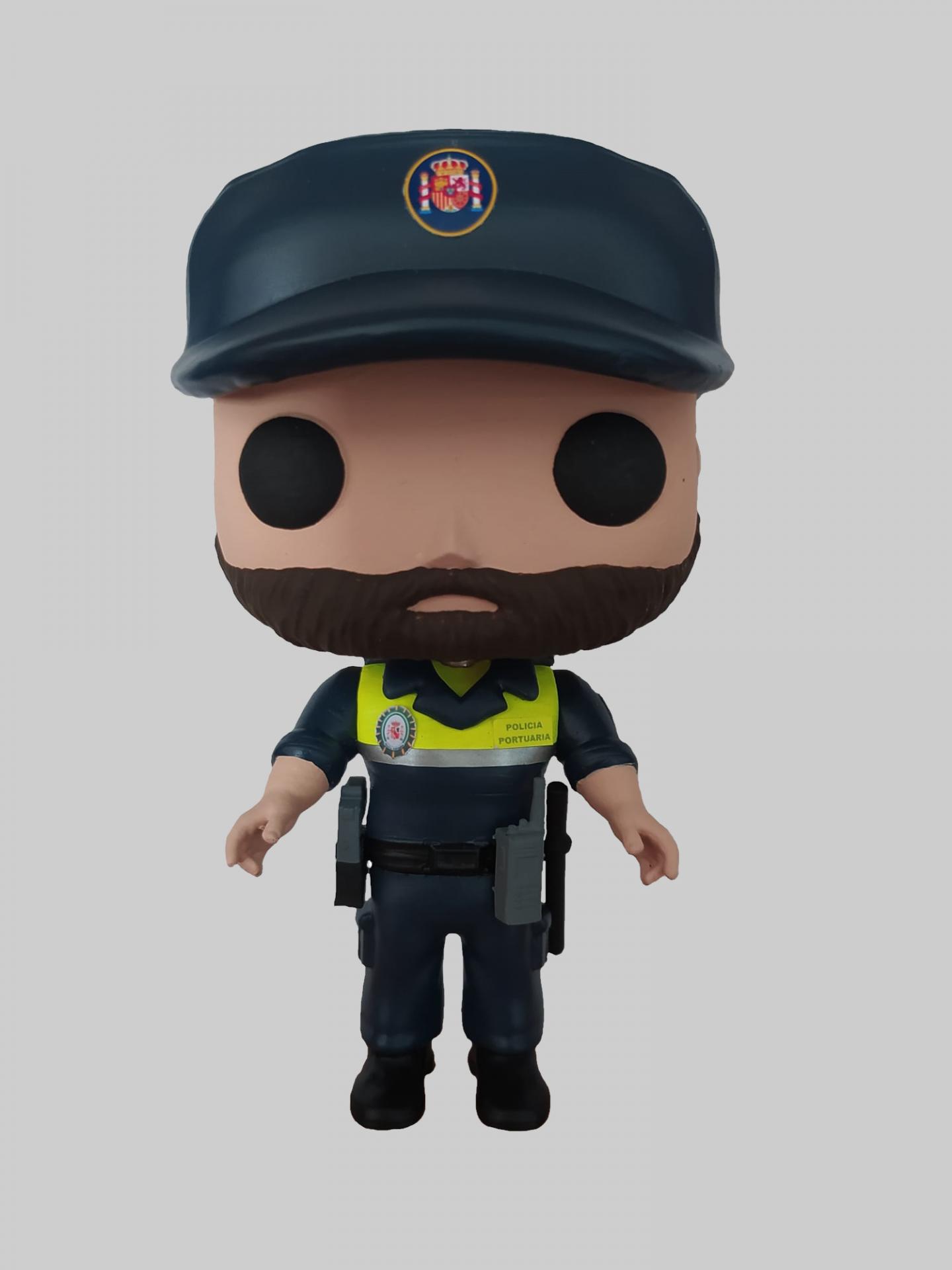 Funcops Policía Portuaria de Almería Andalucía hombre