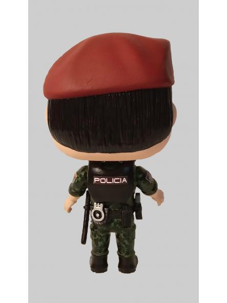Funcops Policía Nacional con uniforme de camuflaje del GEO Grupo Especial de Operaciones Swat hombre [1]
