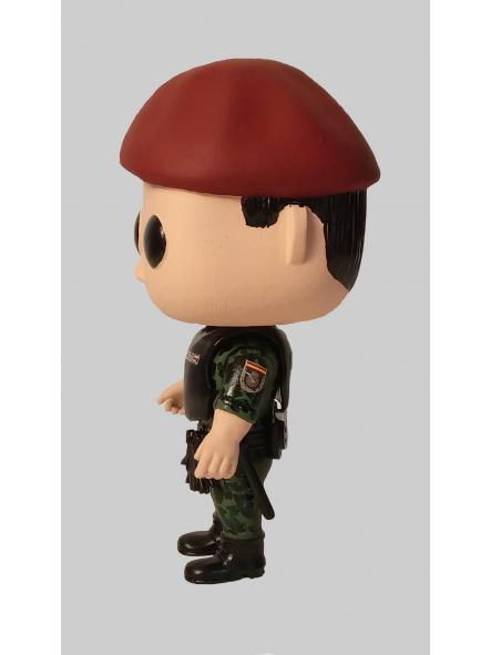 Funcops Policía Nacional con uniforme de camuflaje del GEO Grupo Especial de Operaciones Swat hombre [3]