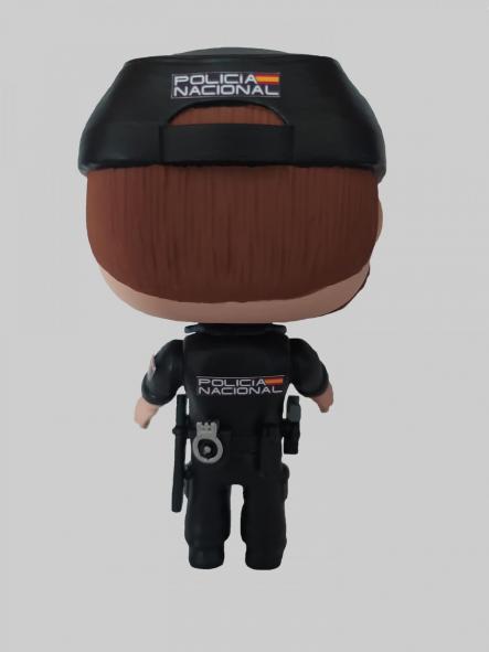 Funcops Policía Nacional nuevos logos uniforme de seguridad ciudadana hombre [1]