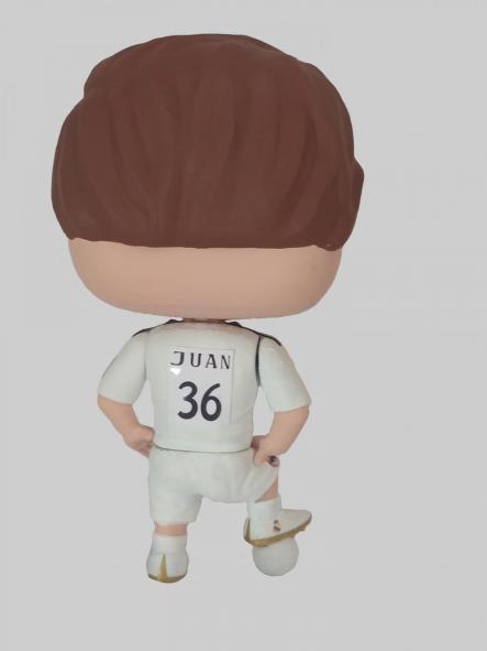 Funcops Futbolista con equipación del Real Madrid hombre podemos hacerlo de tu equipo [1]