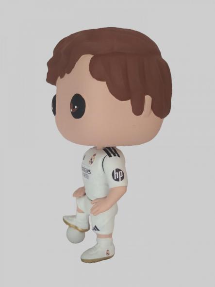Funcops Futbolista con equipación del Real Madrid hombre podemos hacerlo de tu equipo [2]