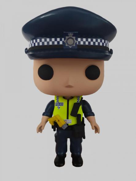Funcops Policía Inglés West Yorkshire Police British figure man hombre [0]