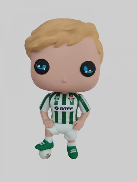 Funcops Futbolista con equipación del Real Betis Balompié hombre podemos hacerlo de tu equipo