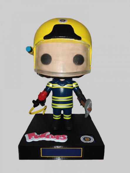 Funcops Uniforme Bomberos Consorcio provincial de Cádiz Emergencias Bomberos Rescate y Salvamento hombre