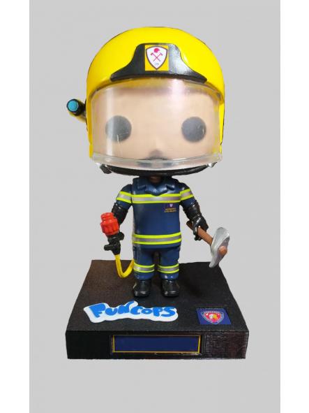 Funcops Uniforme Bomberos Consorcio provincial de Málaga Emergencias Bomberos Rescate y Salvamento hombre