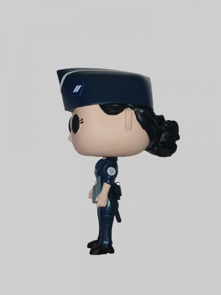 Funcops Policía Nacional Francia Police Nationale con uniforme de verano mujer [2]