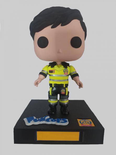 Funcops con Uniforme de Técnico en Emergencias Sanitarias de Madrid SAMUR hombre