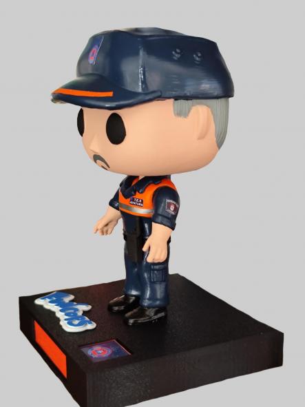 Funcops con Uniforme de Protección Civil de Coslada hombre [3]