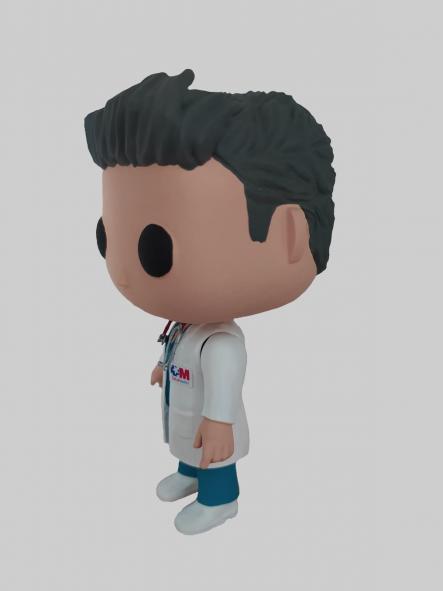 Funcops con bata de Médico Doctor de Urgencias Servicio de Salud hombre [2]