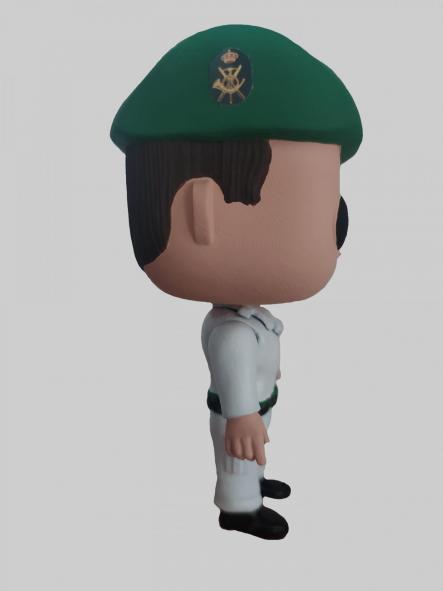 Funcops Ertzaintza con uniforme de Cazadores de Montaña del Ejercito de Tierra [1]