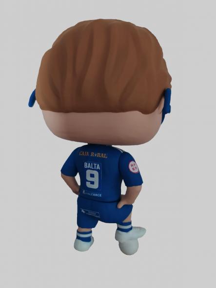 Funcops Futbolista con equipación de la Sociedad Deportiva Ponferradina hombre podemos hacerlo de tu equipo [1]