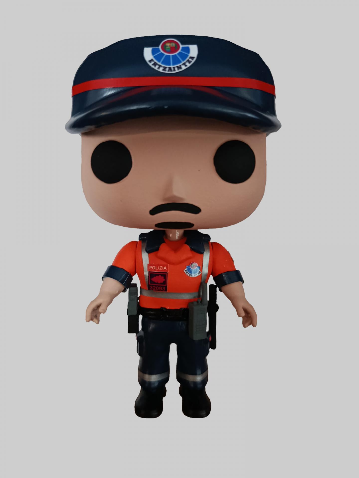 Funcops Ertzaintza Uniforme Trafico Policia Euskadi Pais Vasco