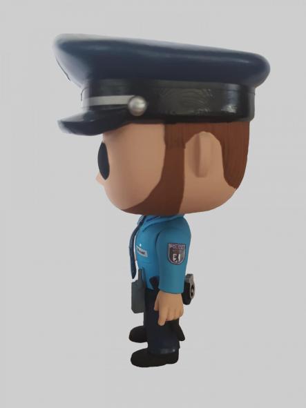 Funcops Policía de Berlín Alemania Deutsche Polizei Germany Police hombre [2]