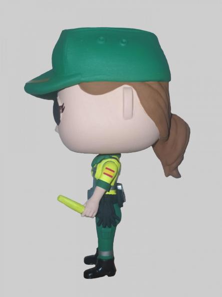 Funcops Guardia Civil con uniforme de tráfico mujer [2]