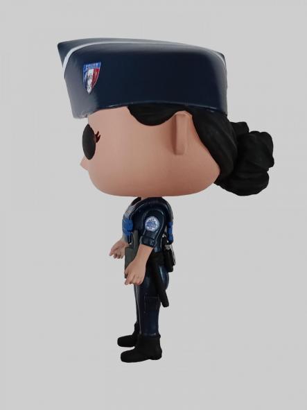 Funcops con uniforme de la Policía Municipal Francia Police Municipale France mujer [3]