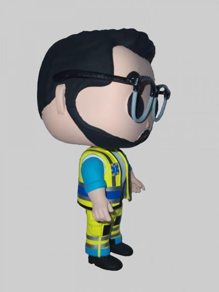 Funcops con Uniforme de SUMMA 112 Servicio de Urgencia Médica de la Comunidad de Madrid hombre [2]